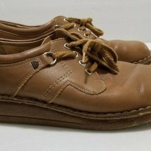 Finn Comfort Women Beige Leather Shoes Size 41